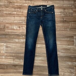 Rag & Bone Skinny SZ 28 Dark Blue Women's Slim Jeans